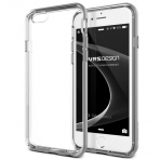 VRS Design iPhone 6 Plus / 6S Plus Crystal Bumper Serisi Klf (MIL-STD-810G)-Satin Silver