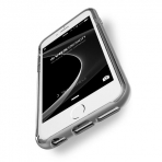 VRS Design iPhone 6 Plus / 6S Plus Crystal Bumper Serisi Klf (MIL-STD-810G)-Satin Silver