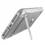 VRS Design iPhone 7 Crystal Bumper Serisi Klf (MIL-STD-810G)-Light Silver