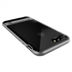 VRS Design iPhone 7 Plus Crystal Bumper Serisi Klf (MIL-STD-810G)-Steel Silver