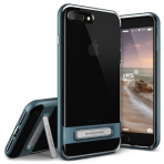 VRS Design iPhone 7 Plus Crystal Bumper Serisi Klf (MIL-STD-810G)-Steel Blue