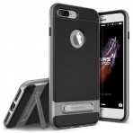 VRS Design iPhone 7 Plus High Pro Shield Serisi Klf (MIL-STD-810G)-Steel Silver