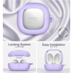 SURITCH Galaxy Buds FE/Buds2 Pro Uyumlu Klf -Purple