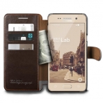 VRS Design Samsung Galaxy Note 5 Dandy Layered Serisi Klf-Coffee Brown