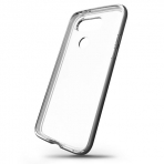 VRS Design LG G5 Crystal Bumper Serisi Klf-Dark Silver