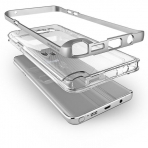 VRS Design Samsung Galaxy Note 5 Crystal Bumper Klf (MIL-STD-810G)-Satin Silver