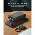 VULKIT Airtag RFID Erkek Czdan (Grey)