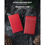VULKIT Minimalist Kadn Czdan (Red)