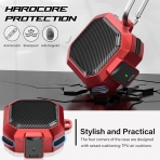 Galafoki Galaxy Buds FE/Buds2 Pro Klf -Carbon Fiber Red 