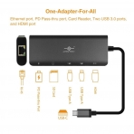 Vantec USB C oklu Adaptr
