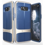 Vena Galaxy S8 Plus vAllure Wave Texture Klf-Navy Blue