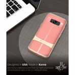 Vena Galaxy S8 Plus vAllure Wave Texture Klf-Coral Pink