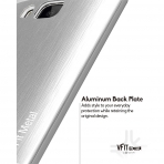 Vena HTC One M9 Brushed Alminyum Dayankl Klf-Satin Silver