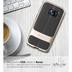 Vena Samsung Galaxy S7 Slim Hybrid Klf-Black-Gold