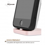 Vena iPhone 8 Plus vCommute Kartlkl Deri Klf (MIL-STD-810G)-Space Gray