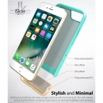 Vena iPhone 8 iSlide Klf-Teal Champagne Gold