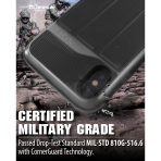 Vena iPhone X Kartlkl Klf (MIL-STD-810G)-Space Gray 