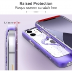 Vena vLove Serisi iPhone 12 Mini Klf-Purple