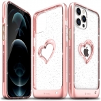 Vena vLove Serisi iPhone 12 Pro Max Klf-Rose Gold