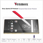 Venmox Sony Xperia Z5 Temperli Cam Ekran Koruyucu