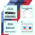 Vgate vLinker BM Bluetooth OBD 2 Ara� Tan� Cihaz� 