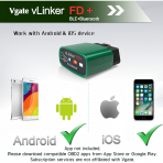 Vgate vLinker FD+ Bluetooth OBD2 Ara� Tan� Cihaz�