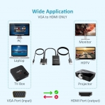 VicTsing VGA To HDMI Video Dntrc Adaptr