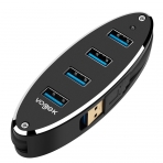 Vogek 4 Balantl USB 3.0 Alminyum Hub Veri Adaptr