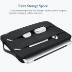 Voova MacBook Air/Pro Laptop Sleeve anta (13-13.3 in)-Black
