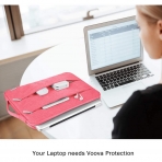 Voova MacBook Air/Pro Laptop Sleeve anta (13-13.3 in)-Pink
