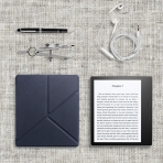 WALNEW Kindle Oasis Deri Stand K�l�f (7 in�)-Navy Blue