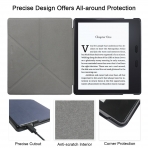 WALNEW Kindle Oasis Deri Stand K�l�f (7 in�)-Navy Blue