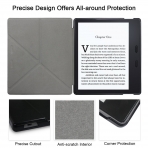 WALNEW Kindle Oasis Deri Stand K�l�f (7 in�)-Black