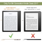 WALNEW Kindle Oasis Deri Stand K�l�f (7 in�)-Plants