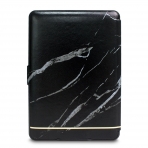 WALNEW Kindle Paperwhite Desenli Klf (6 in)-Black Marble