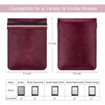 WALNEW Kindle Sleeve Klf (6 in)-Winered