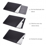 WALNEW Macbook Pro Sleeve anta (13 in)-Black