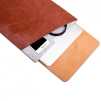 WALNEW Macbook Pro Sleeve anta (15 in)-Coffe