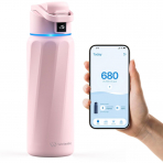 WATERH BOOST Yaltml Akll Su iesi (1 Litre)-Pink