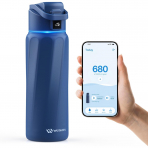 WATERH BOOST Yaltml Akll Su iesi (1 Litre)-Blue
