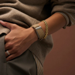 WHOOP 5.0 Uyumlu SuperKnit Kay -Sepia