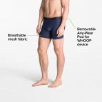 WHOOP 5.0 ve MG Uyumlu Akll Spor Boxer(Midnight)-XL
