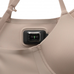 WHOOP 5.0 ve MG Uyumlu Akll T-Shirt Bralet(Taupe)-XS