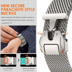 WINGLE Apple Watch Ultra 3.Nesil Uyumlu Kay-Natural