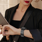 WINGLE Apple Watch Ultra 3.Nesil Uyumlu Kay-Black