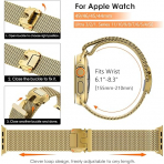 WINGLE Apple Watch Ultra 4 �elik Kay��-Gold