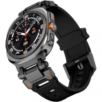 WINGLE Naylon Galaxy Watch Ultra 2 Kay�� (47mm)-Black/Black