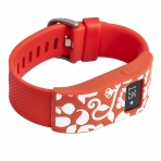 WITHit French Bull Fitbit Charge/HR Silikon Kay-Tangerine