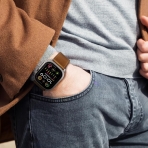 WPPQTRV Apple Watch Ultra 2. Nesil Kay-Retro Brown