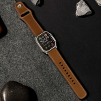 WPPQTRV Apple Watch Ultra 2. Nesil Kay-Retro Brown